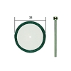 Алмазный отрезной диск диаметр 38 мм, толщина 0,6 мм, диаметр хвостовика держателя 2,35 мм, артикул 28842